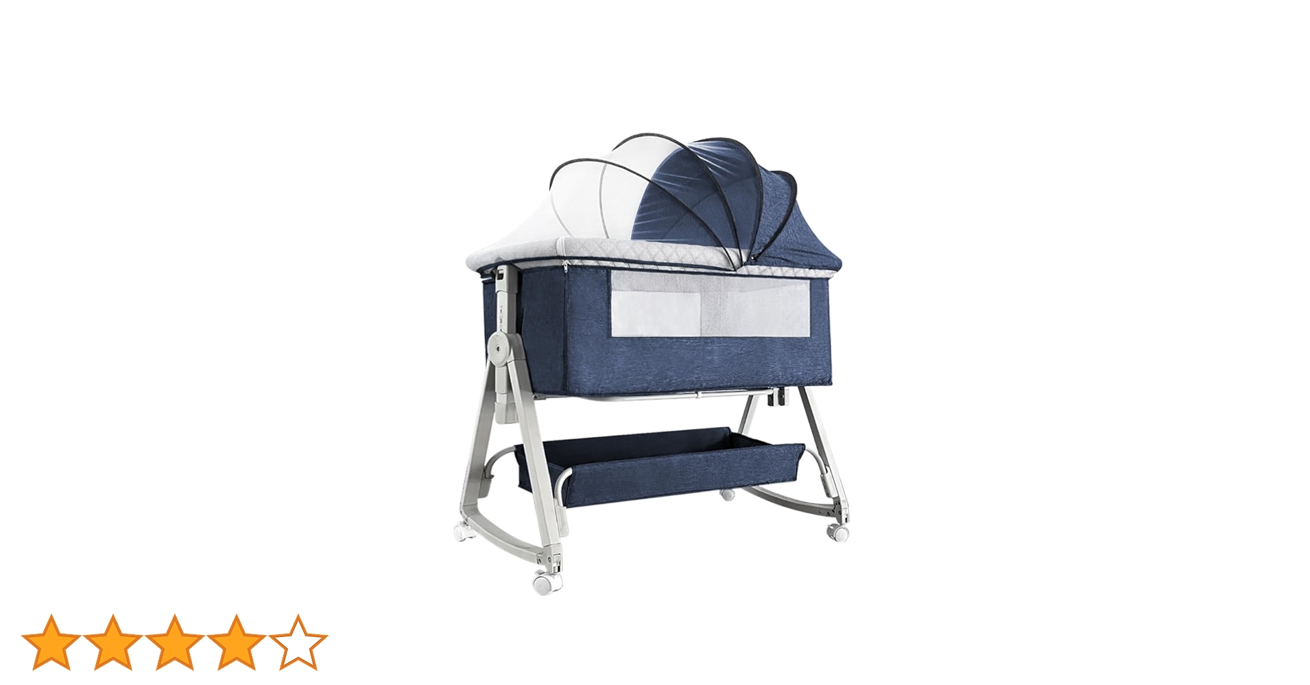 Amazon.co.jp: Kino Linpo ベビーベッド 添い寝 新生児ベッド 乳児用